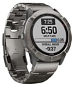 Garmin Fenix 6X Pro Solar титановый с титановым браслетом