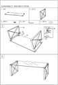 Stool Group Кросс 120x60 ECT-008 (прозрачное стекло/сталь серебристый)