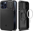 Spigen Optik Armor (MagFit) для iPhone 15 Pro Max ACS06599 (черный)