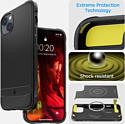 Spigen Rugged Armor (MagFit) для iPhone 14 ACS05036 (черный)