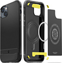 Spigen Rugged Armor (MagFit) для iPhone 14 ACS05036 (черный)