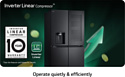 LG DoorCooling+ InstaView GMG960EVJE LG DoorCooling+ InstaView GMG960EVJE