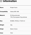 Ringke Fusion для Galaxy A36 / A56 5G Matte Clear