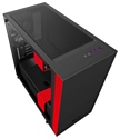 NZXT H400 Black/red