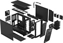 Fractal Design Meshify 2 Dark Tempered Glass Black FD-C-MES2A-02