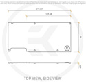 EKWB EK-Classic GPU Backplate RTX 3080/3090