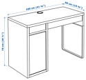 Ikea Микке 102.447.43 (черный/коричневый)