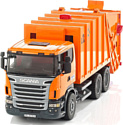 Bruder Scania R-series Garbage truck orange 03560