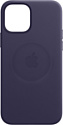Apple MagSafe Leather Case для iPhone 12/12 Pro (темно-фиолетовый)