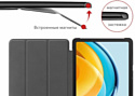 JFK Smart Case для Samsung Galaxy Tab A8 10.5 2021 (серо-золотой мрамор)