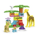 Kids home toys Blocks 188-288 Парк жирафов