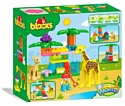 Kids home toys Blocks 188-288 Парк жирафов