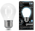 Gauss LED Filament Globe OPAL E27 5W 4100K (105202205)