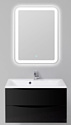 BelBagno Marino-800-2C-SO-NL-P (nero laccato lucido)