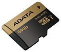ADATA XPG microSDXC Class 10 UHS-I U3 64GB + SD adapter
