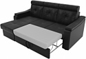 Лига диванов Джастин 105136 (левый, черный)
