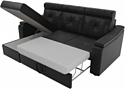 Лига диванов Джастин 105136 (левый, черный)
