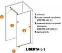 Cezares LIBERTA-L-1-120-120-C-Cr