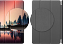 JFK Smart Case для Xiaomi Mi Pad 5/Mi Pad 5 Pro (закат на озере)