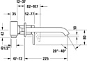 Duravit C.1 C11070004010+GK1900002000