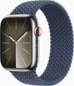 Apple Watch Series 9 45 мм (стальной корпус, ремешок-пряжка)