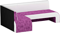 Mebelico Кармен 58833 (левый, фиолетовый/белый)