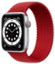 Apple Watch Series 6 GPS + Cellular 44mm Aluminum Case with Braided Solo Loop