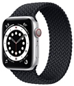 Apple Watch Series 6 GPS + Cellular 44mm Aluminum Case with Braided Solo Loop