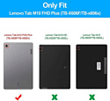 JFK Smart Case для Lenovo Tab M10 FHD Plus 10.3 (звездная ночь)