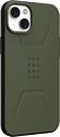 Uag для iPhone 14 Civilian for MagSafe Olive 114036117272