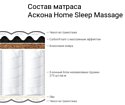 Askona Home Sleep Massage 160x200