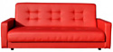 Craftmebel Аккорд 140 см (ППУ, экокожа, красный)