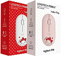 Logitech M350 Pebble Hello Kitty white