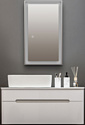 Silver Mirrors  Hamburg Black 462x762 LED-00002669