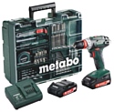 Metabo BS 18 Quick 10мм 2.0Ah x2 Case Set2