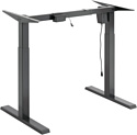 ErgoSmart Electric Desk Compact 1360x800x36 мм (дуб мореный/черный)