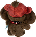 Мульти-пульти Чебурашка в шапке и в шарфе из пайеток V73408-17D