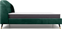 Divan Льери 160x200 (velvet emerald)