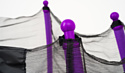 Calviano Outside Master Purple 140 см - 4.5ft (внешняя сетка, складной, без лестницы)