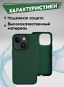 Bingo Carbon для APPLE iPhone 15 (темно-зеленый)