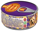 Родные корма Знатные консервы 100% индейка для взрослых собак (0.1 кг) 1 шт.