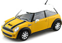 Bburago Mini Cooper S 18-22124 (желтый)