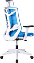 Chair Meister Nature II Slider (белая крестовина, голубой)