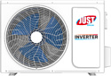Just Aircon Silvery inverter JAC-07HPSIA/CGS/JACO-07HPSIA/CGS