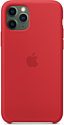 Apple Silicone Case для iPhone 11 Pro Max (красный)