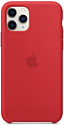 Apple Silicone Case для iPhone 11 Pro Max (красный)