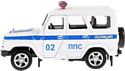 Технопарк Уаз Hunter Полиция X600-H09018-R