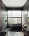 MaybahGlass 195x89 MGD-689-5у (прозрачное стекло/хром матовый) MaybahGlass 195x89 MGD-689-5у (прозрачное стекло/хром матовый)