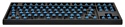 WASD Keyboards V2 87-Key Barebones Mechanical Keyboard Cherry MX Red black USB