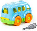 Полесье 78995 Автобус малый (голубой)